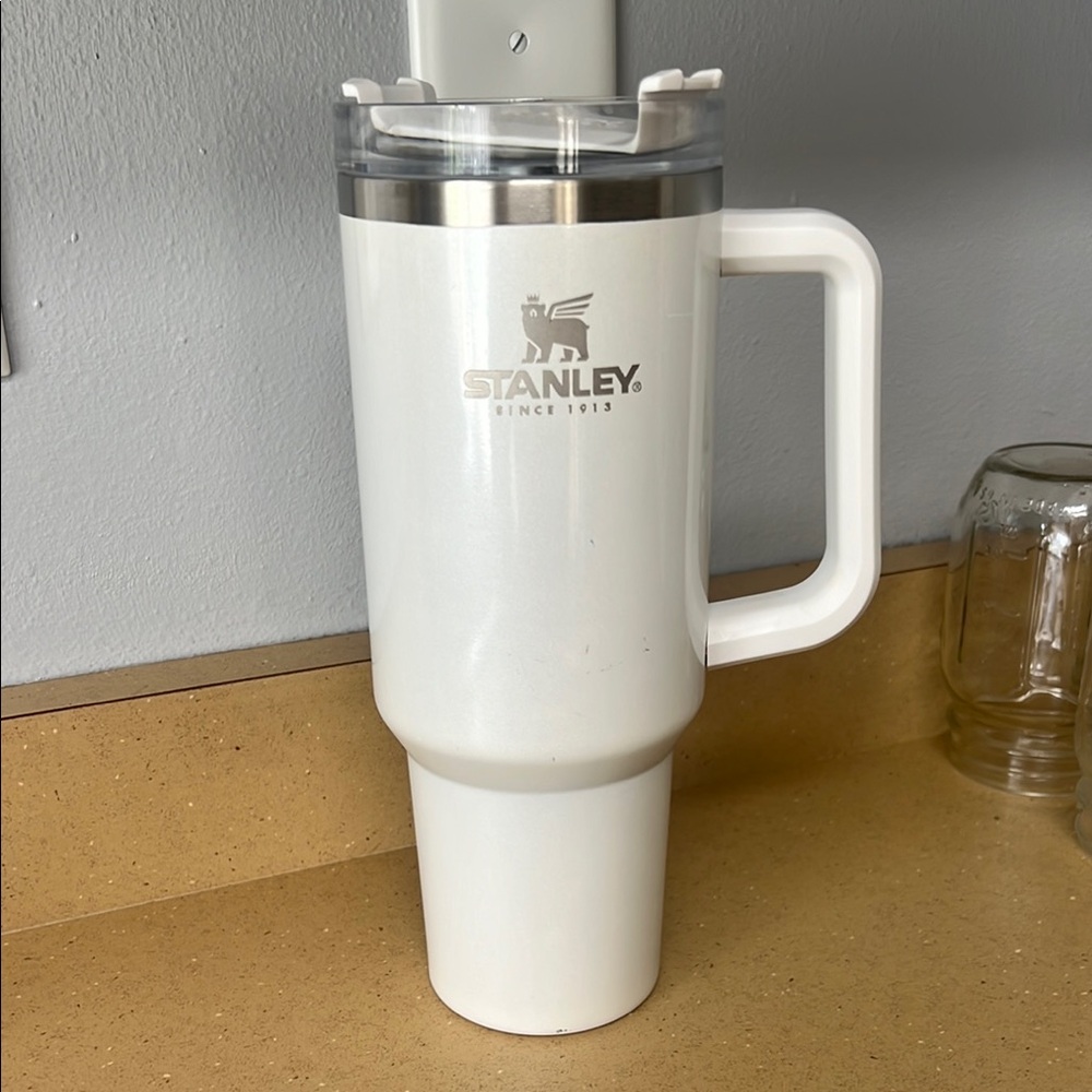 Stanley White Insulated Dining Mug with Handle